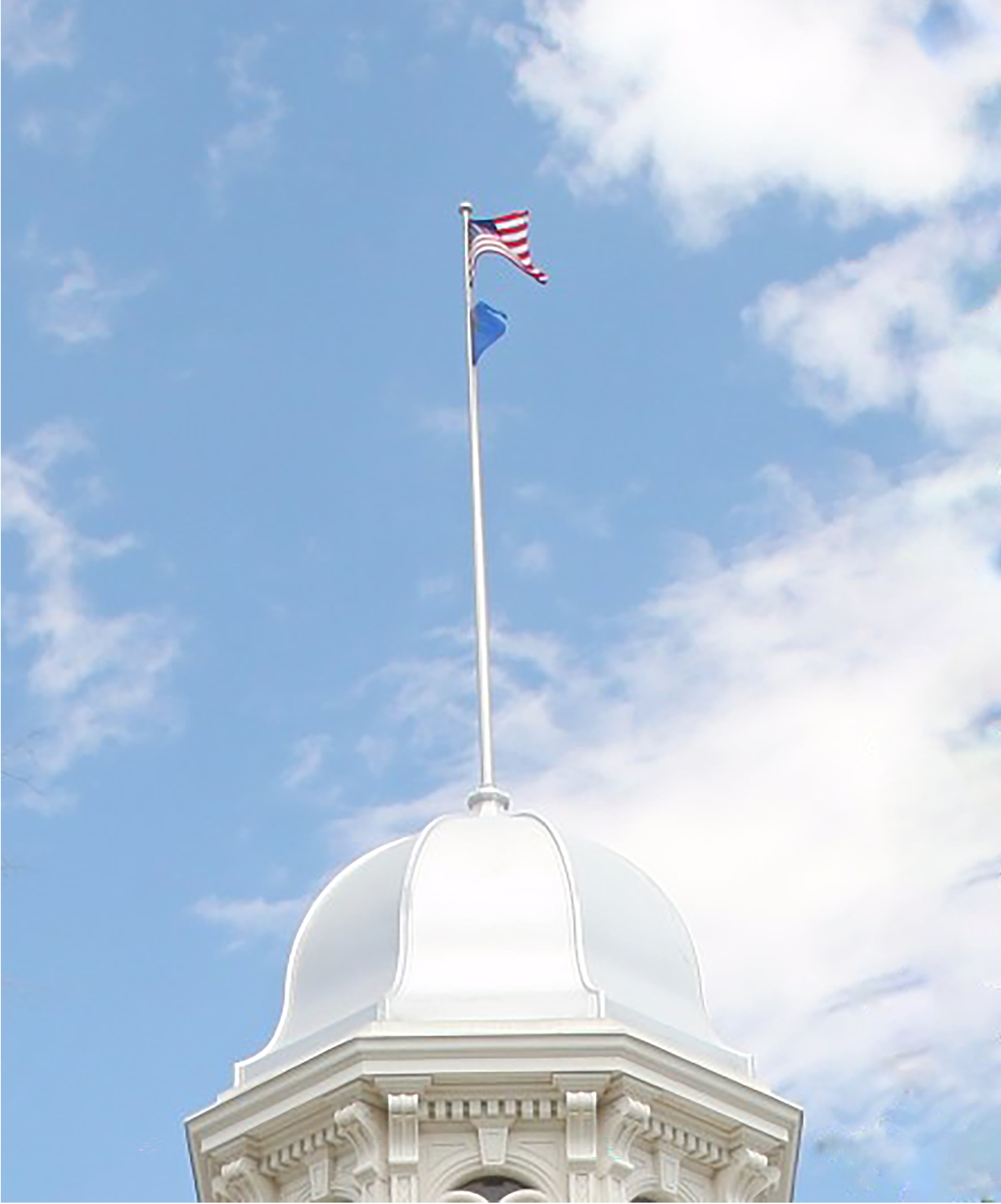Flag to half Staff